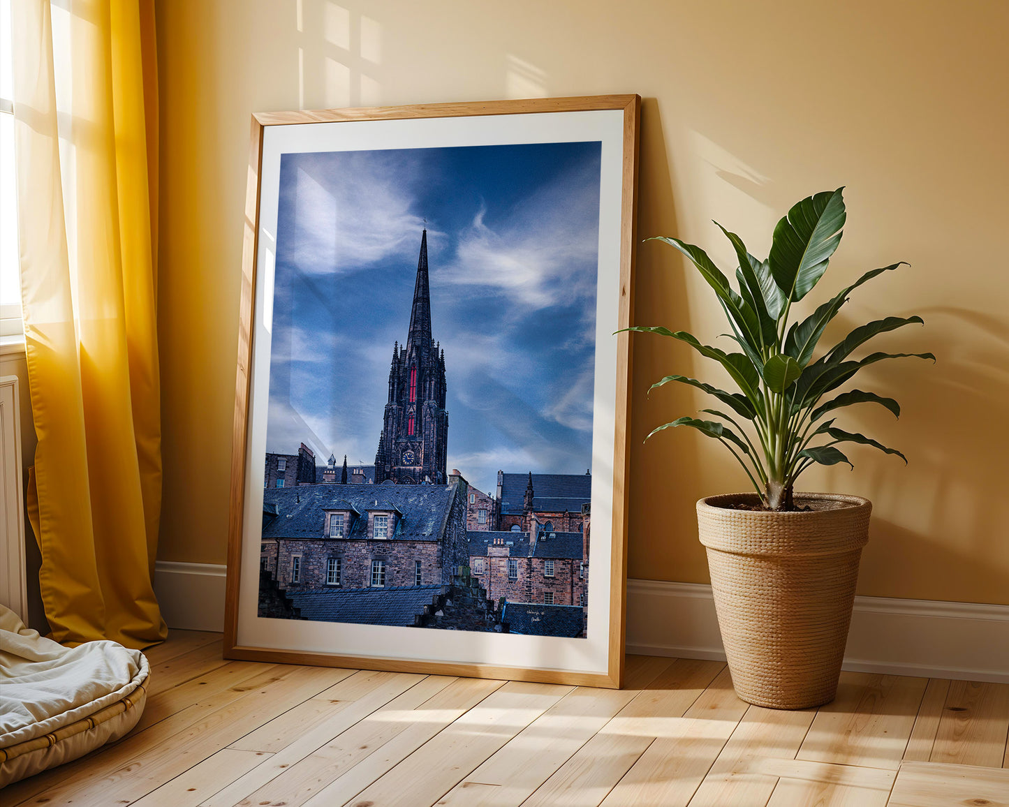 Edinburgh Gothic Architecture Photo, Digital Download