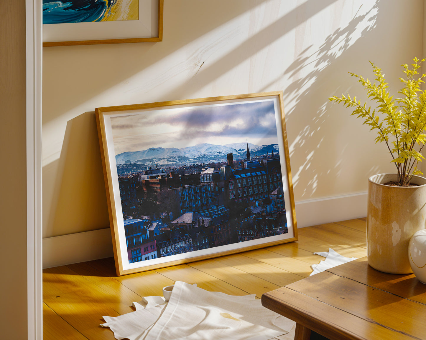 Edinburgh Landscape, Travel Posters, Digital Download