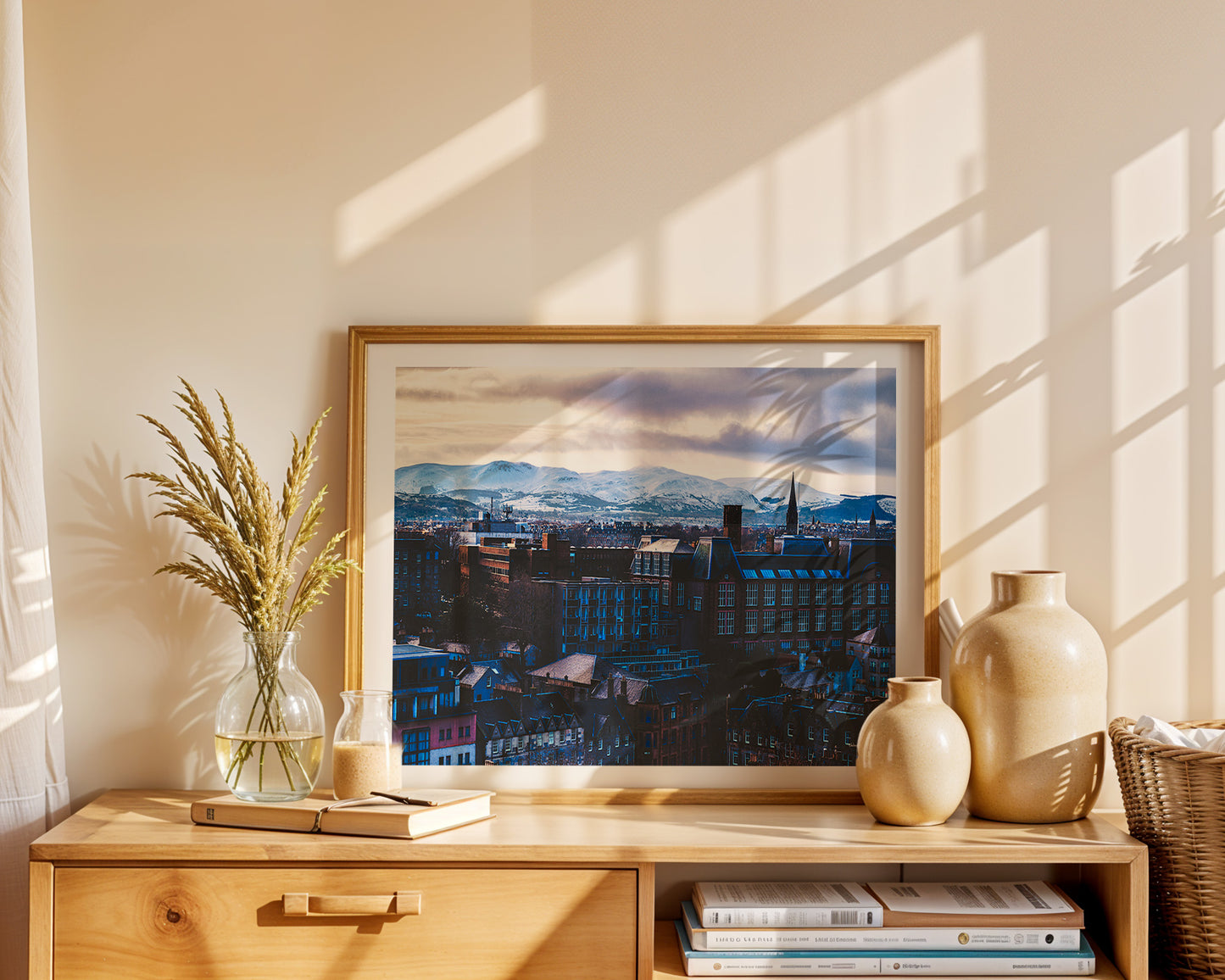 Edinburgh Landscape, Travel Posters, Digital Download