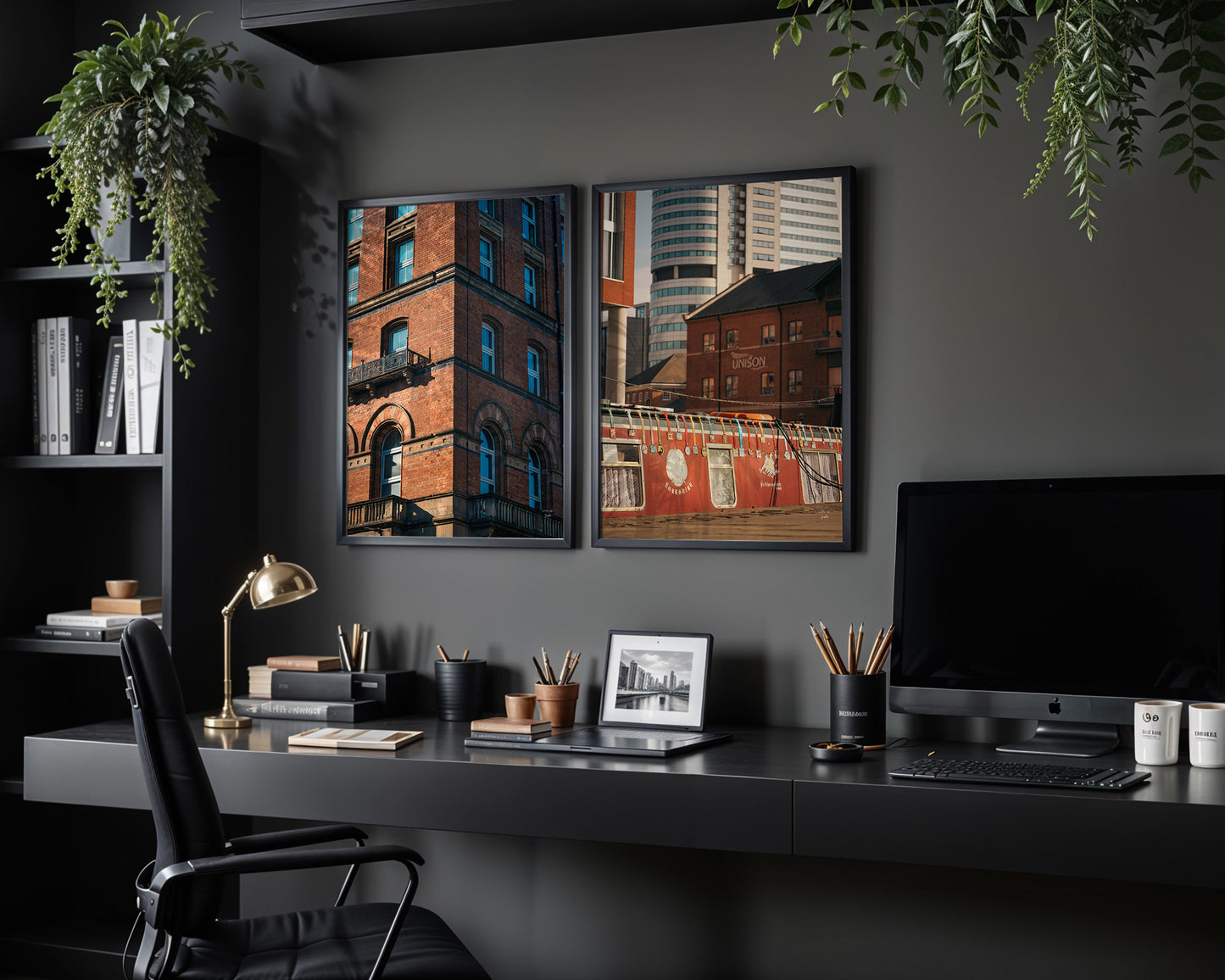 LEEDS SET OF 2 ARCHITECTURE PRINTS, Digital Download