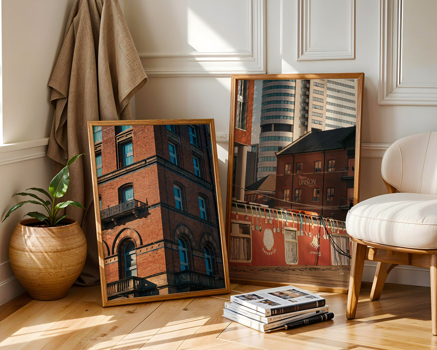 LEEDS SET OF 2 ARCHITECTURE PRINTS, Digital Download
