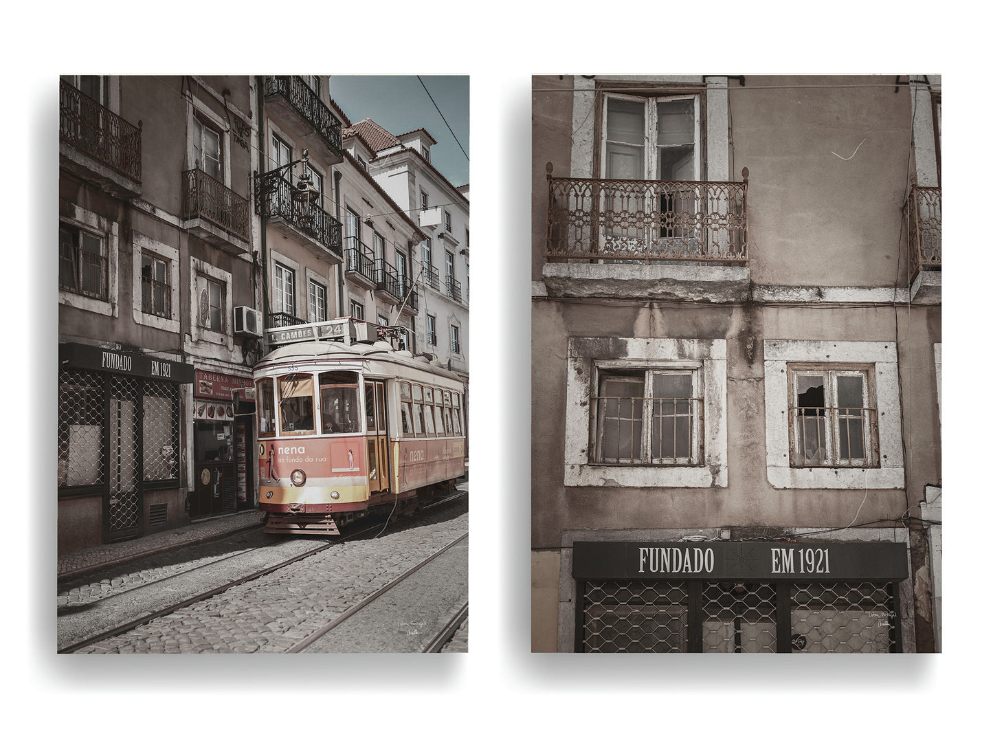 Lisbon Photography Set of 2, Digital Download