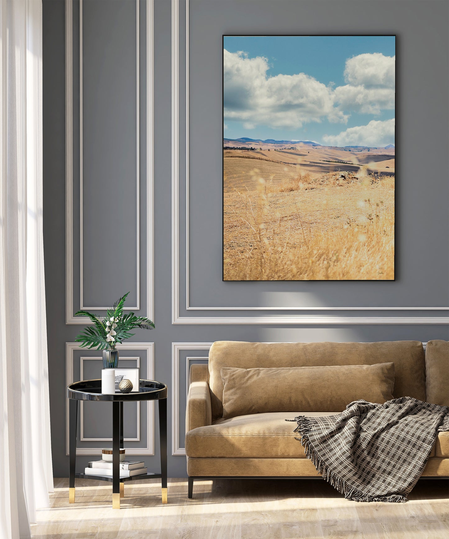Sicilian Summer, Landscape Wall Art, Digital Download