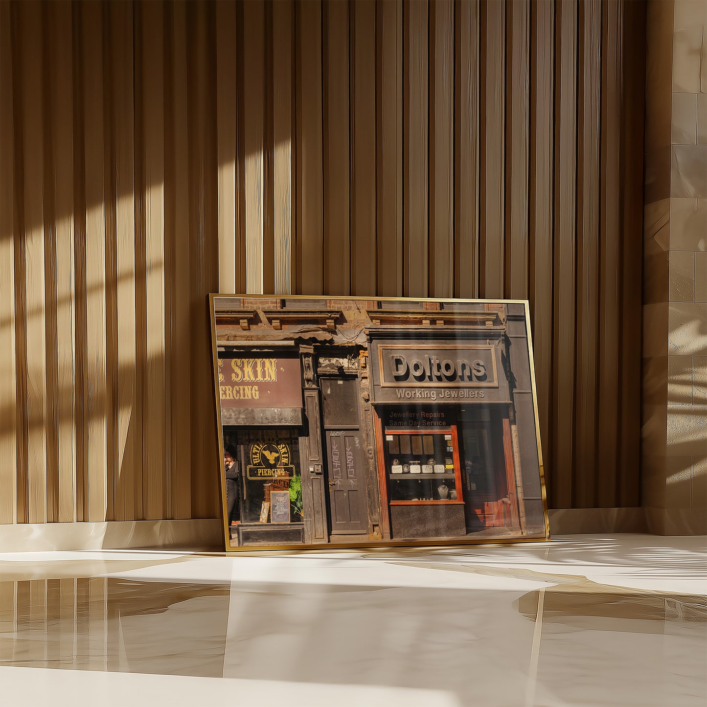 Vintage Jewellery Store Window, Leeds Street Photography, Digital Download