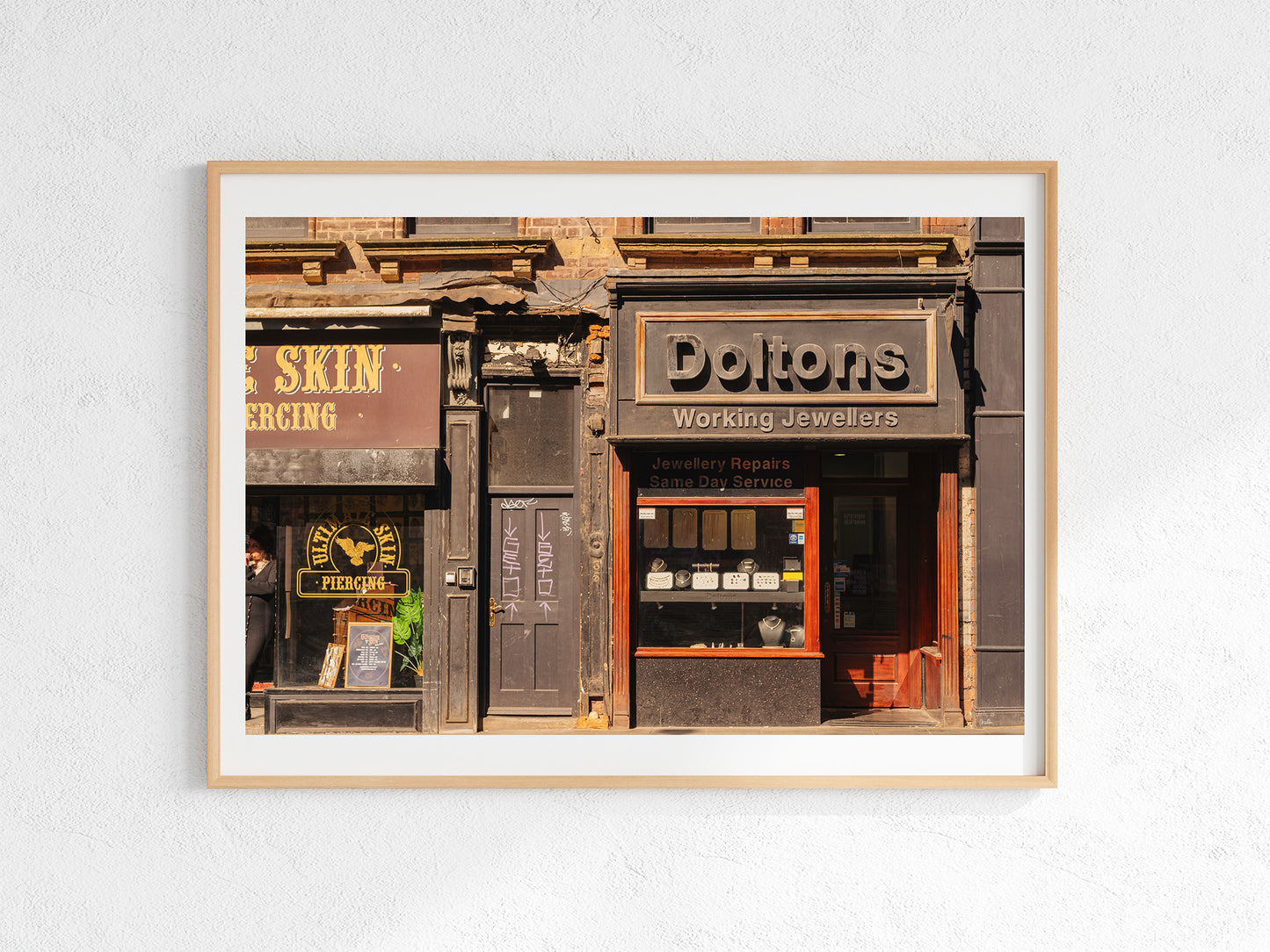Vintage Jewellery Store Window, Leeds Street Photography, Digital Download