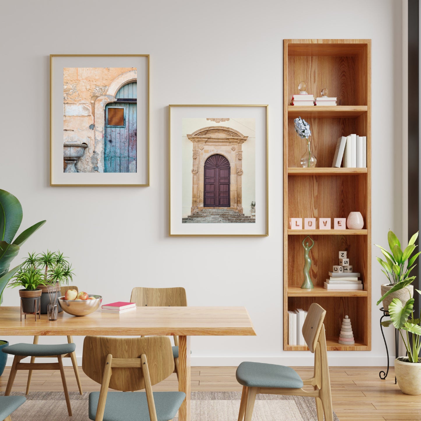 Italy Set of 2, Mediterranean Wall Art, Digital Download