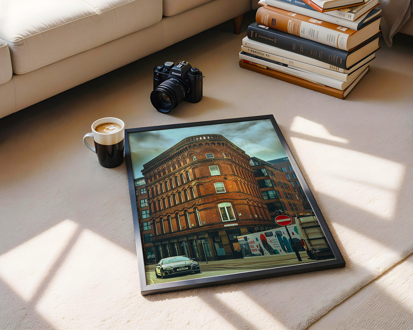 Printable Art Download,  Leeds Skyline Photo