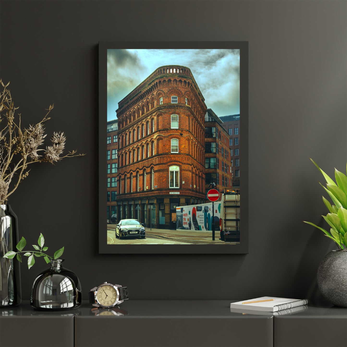 Printable Art Download,  Leeds Skyline Photo