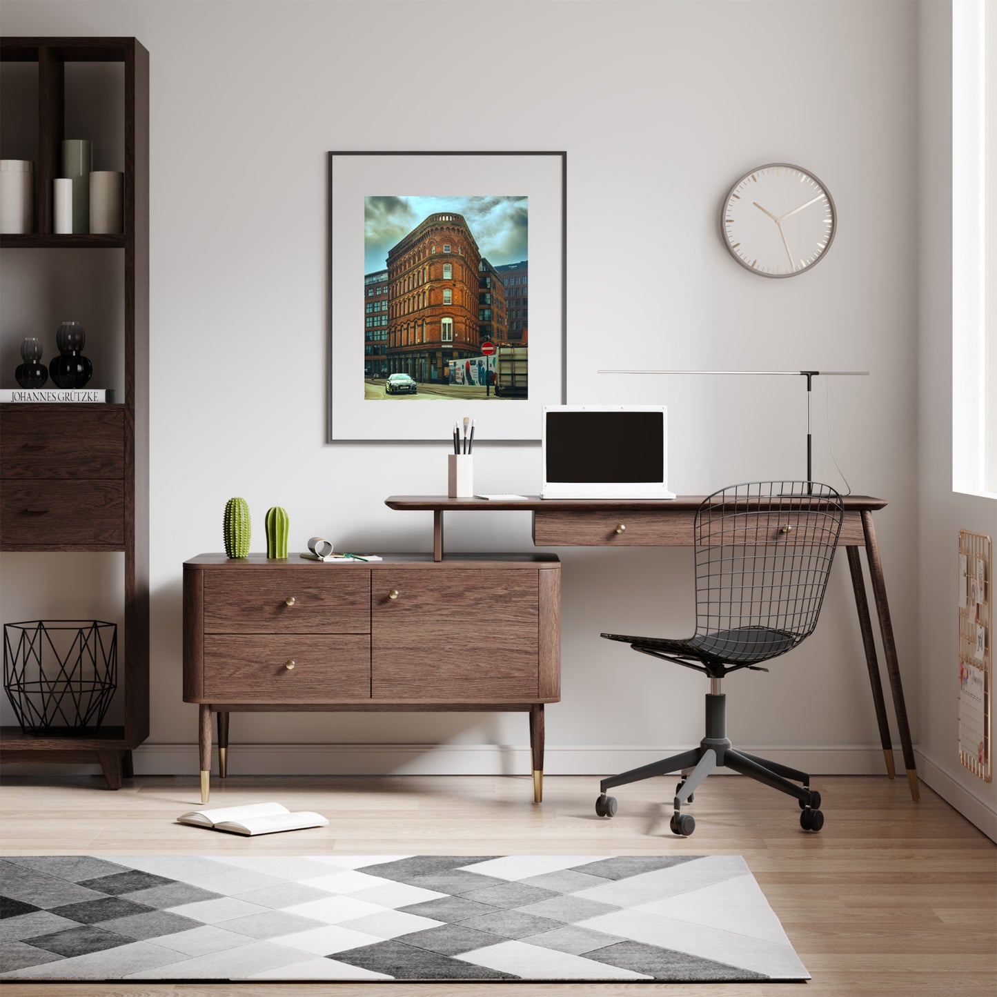 Printable Art Download,  Leeds Skyline Photo