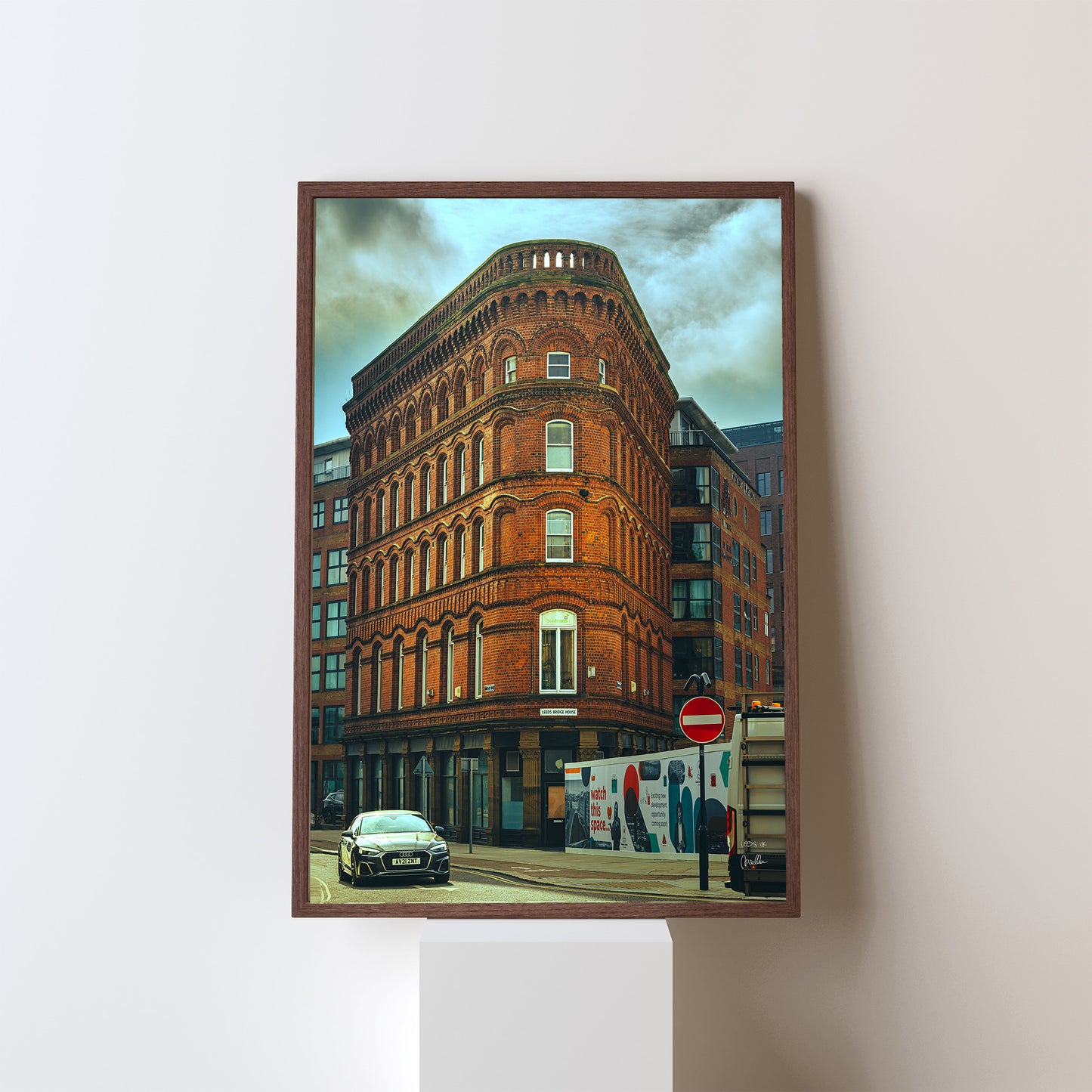 Printable Art Download,  Leeds Skyline Photo