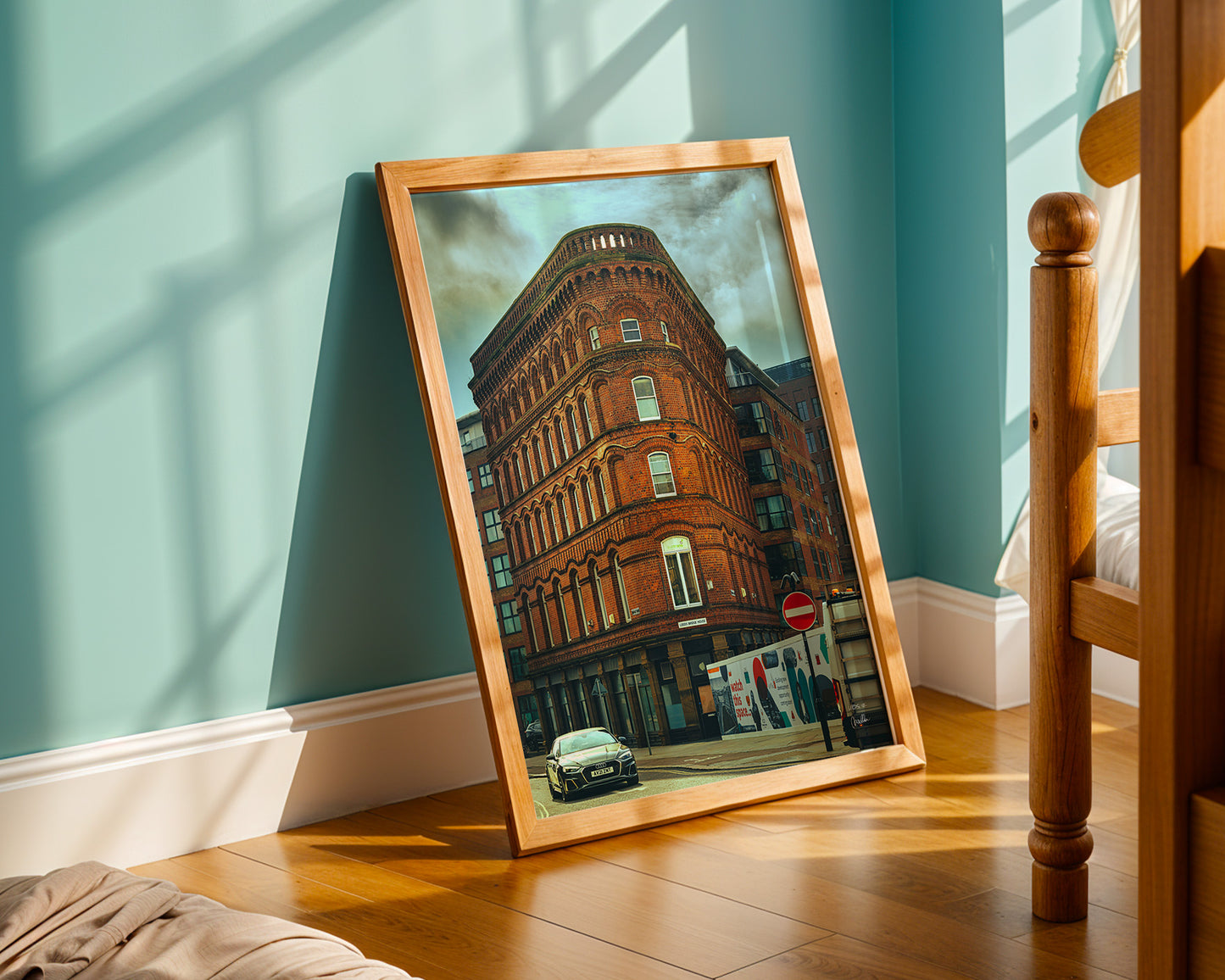 Printable Art Download,  Leeds Skyline Photo