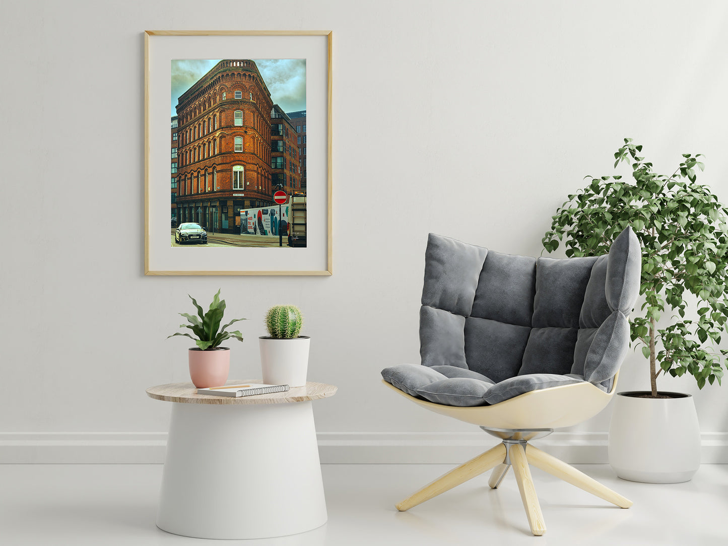 Printable Art Download,  Leeds Skyline Photo