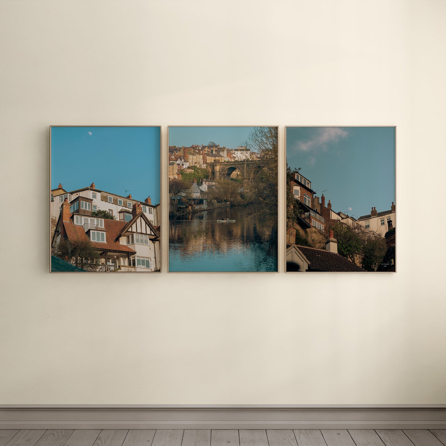 Set of 3 Digital Photo Downloads, Knaresborough, North Yorkshire
