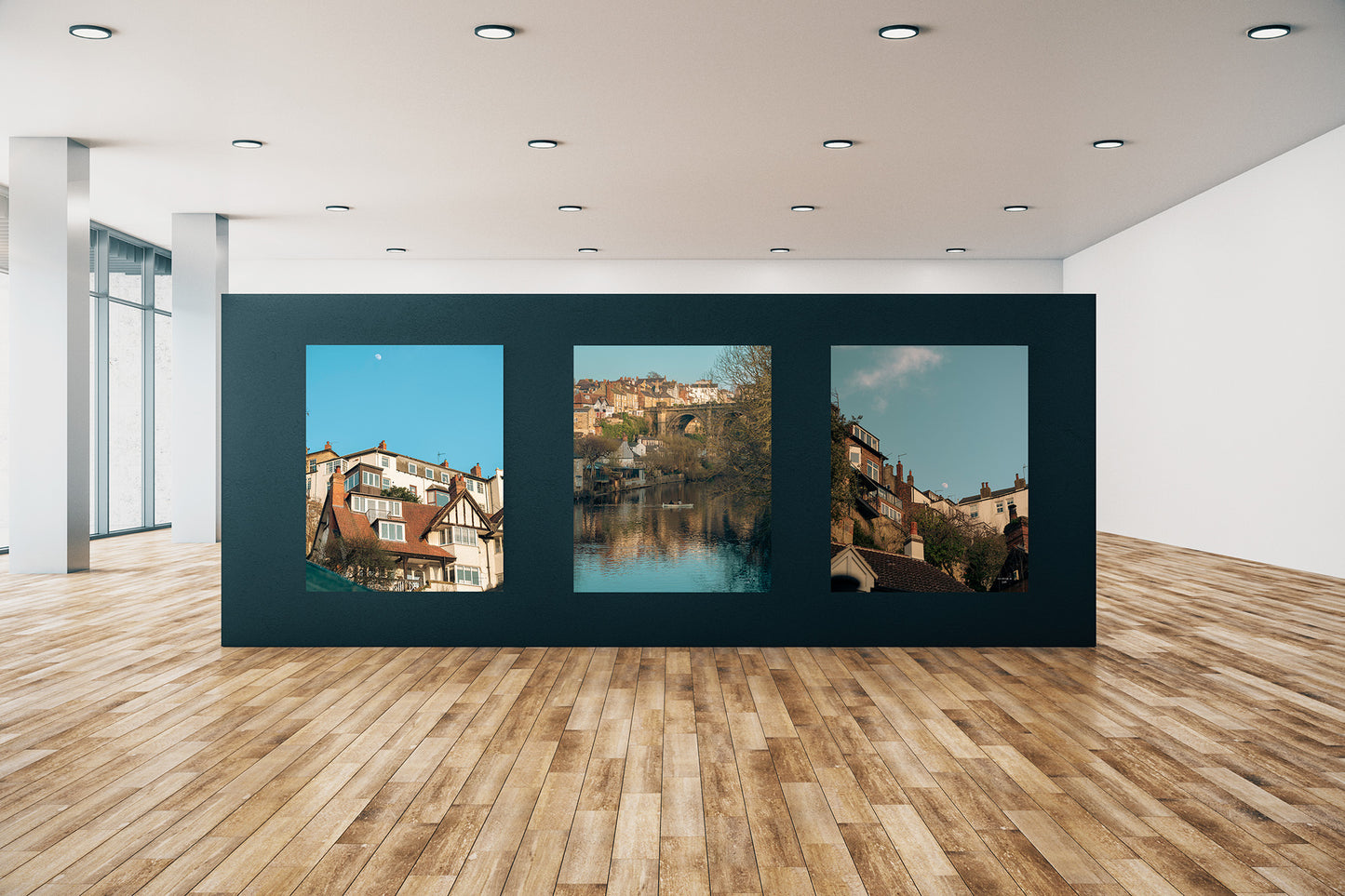 Set of 3 Digital Photo Downloads, Knaresborough, North Yorkshire