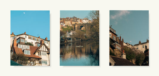 Set of 3 Digital Photo Downloads, Knaresborough, North Yorkshire