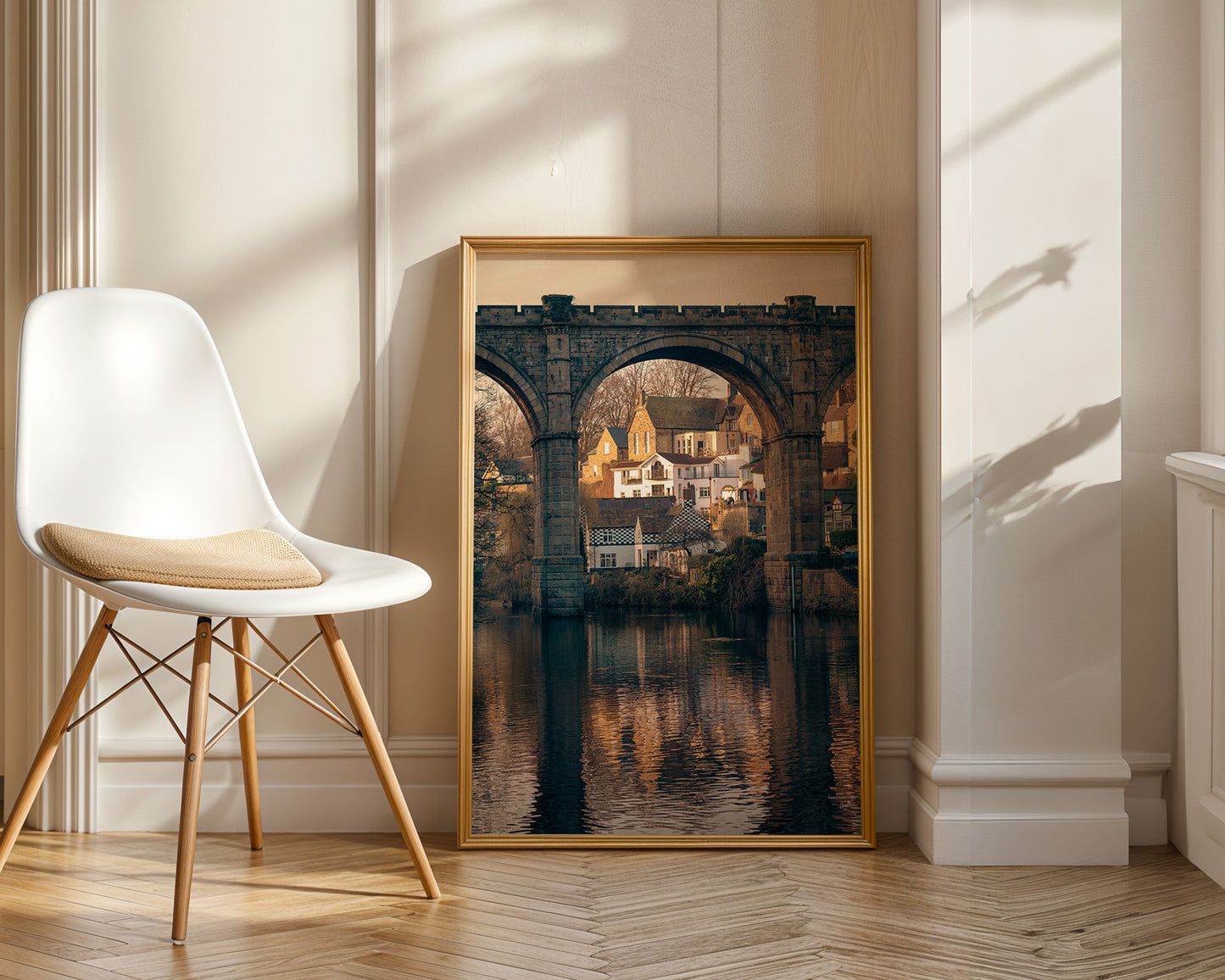 Knaresborough Bridge at Sunset, Digital Download