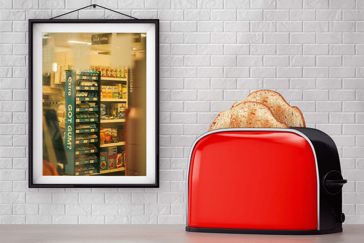 Cinematic Street Photography, English Supermarket, Digital Download