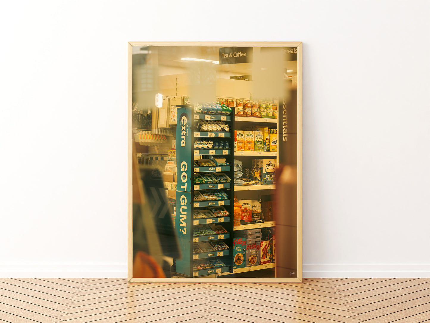 Cinematic Street Photography, English Supermarket, Digital Download