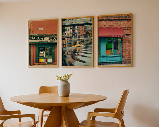 Leeds City Print Set of 3, Photo Poster, Digital Download
