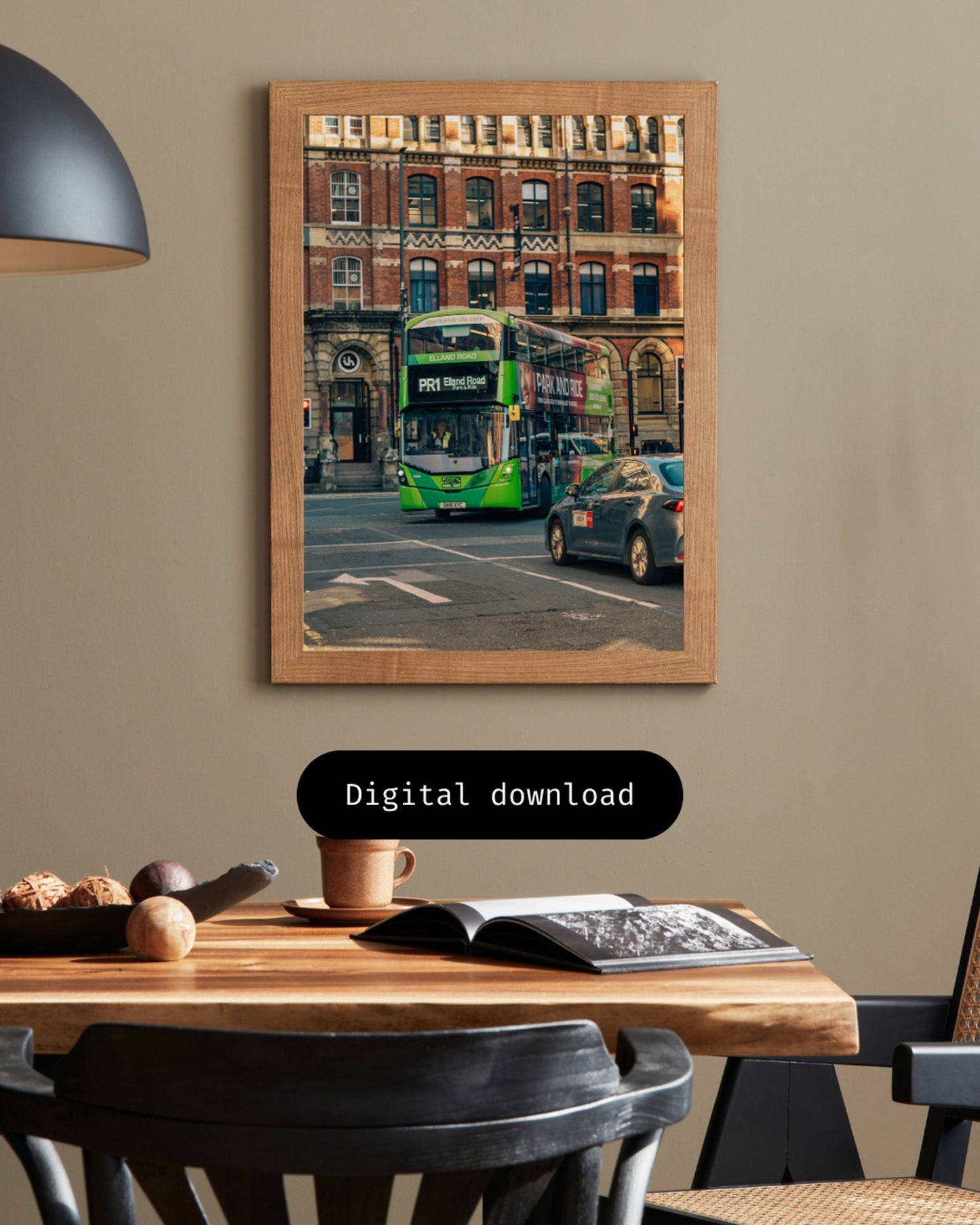 Street Photo, Leeds City View, Digital Download