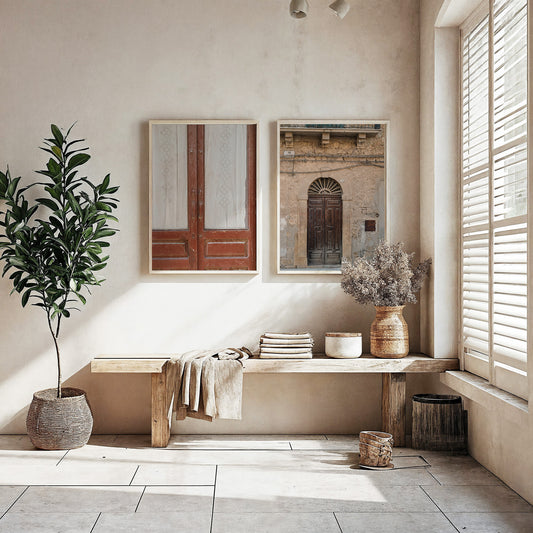 Ancient Doors of Sicily, Set of 2 Digital Download Photos