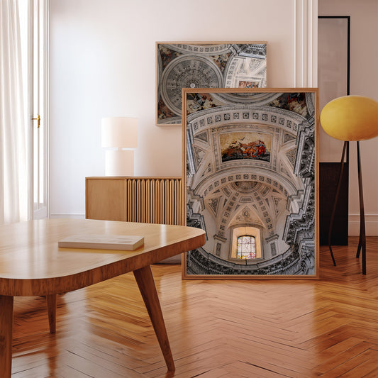 Baroque Church in Sicily Wall Art, Digital Download Photography