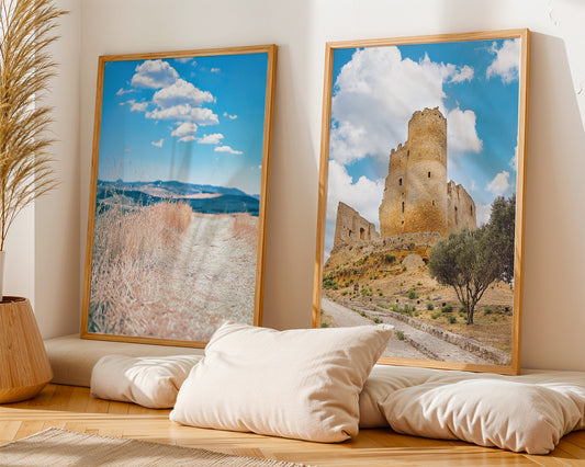 Sicily Wall Art, Mazzarino, Digital Photography
