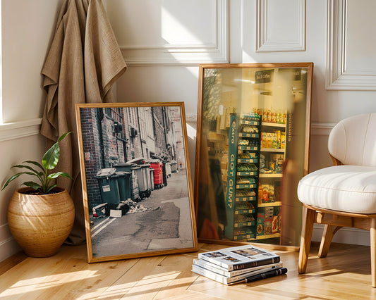 Cinematic Street Photography, Wall Art, Digital Download