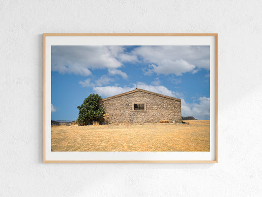 Sicilian Rural Stone House Digital Download, Photography